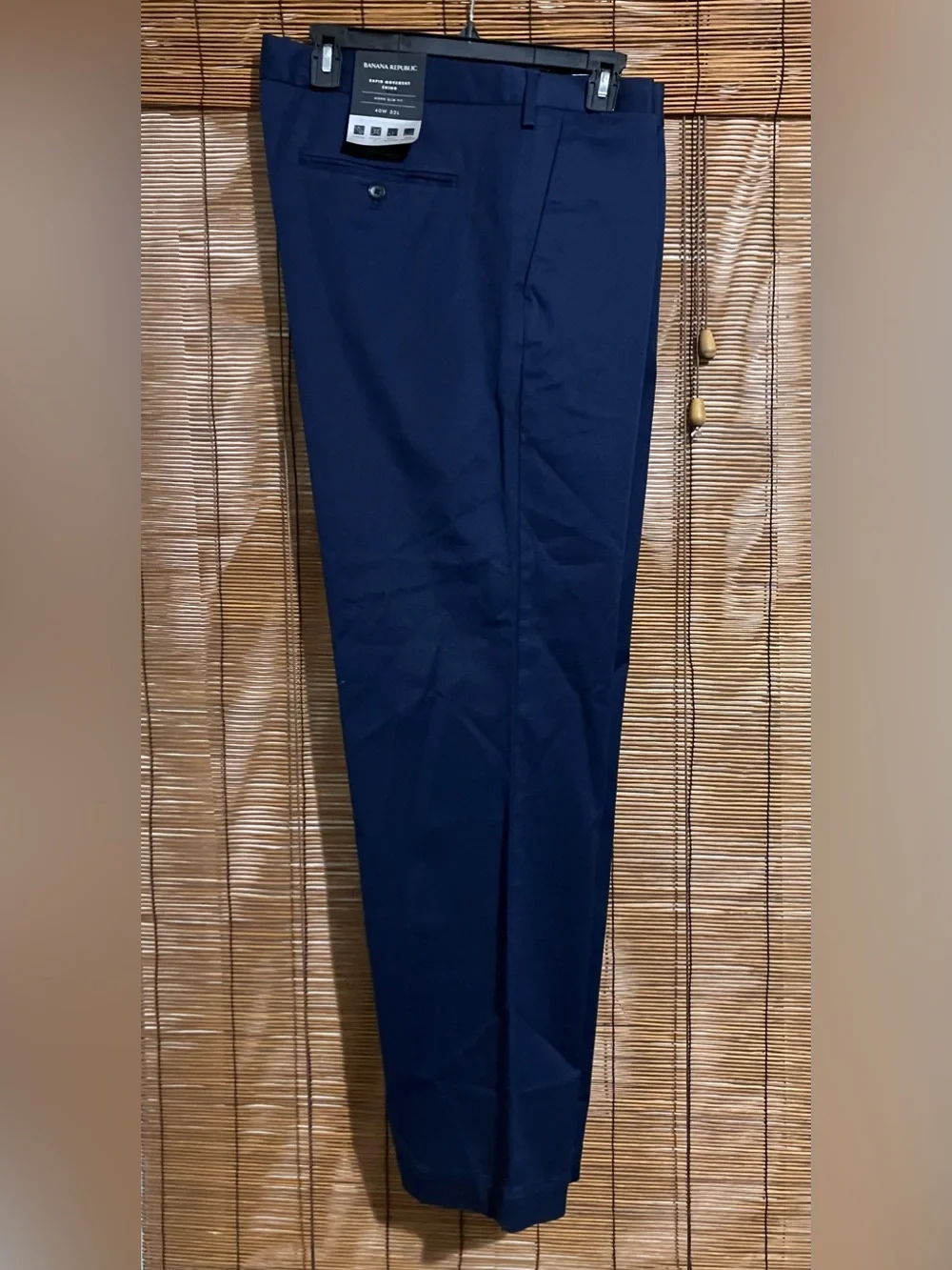 Banana Republic Aiden Rapid Movement Chino in Navy